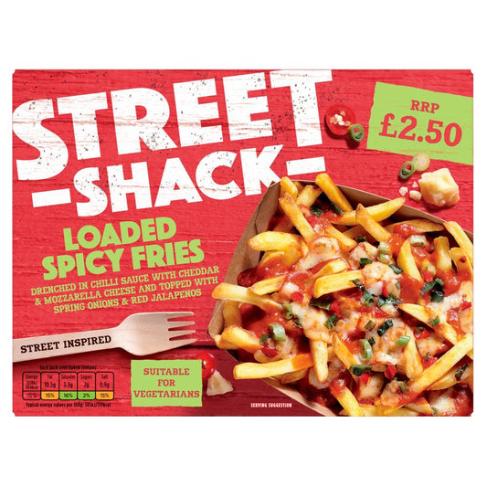 Street Shack Loaded Spicy Fries (250g × 1)