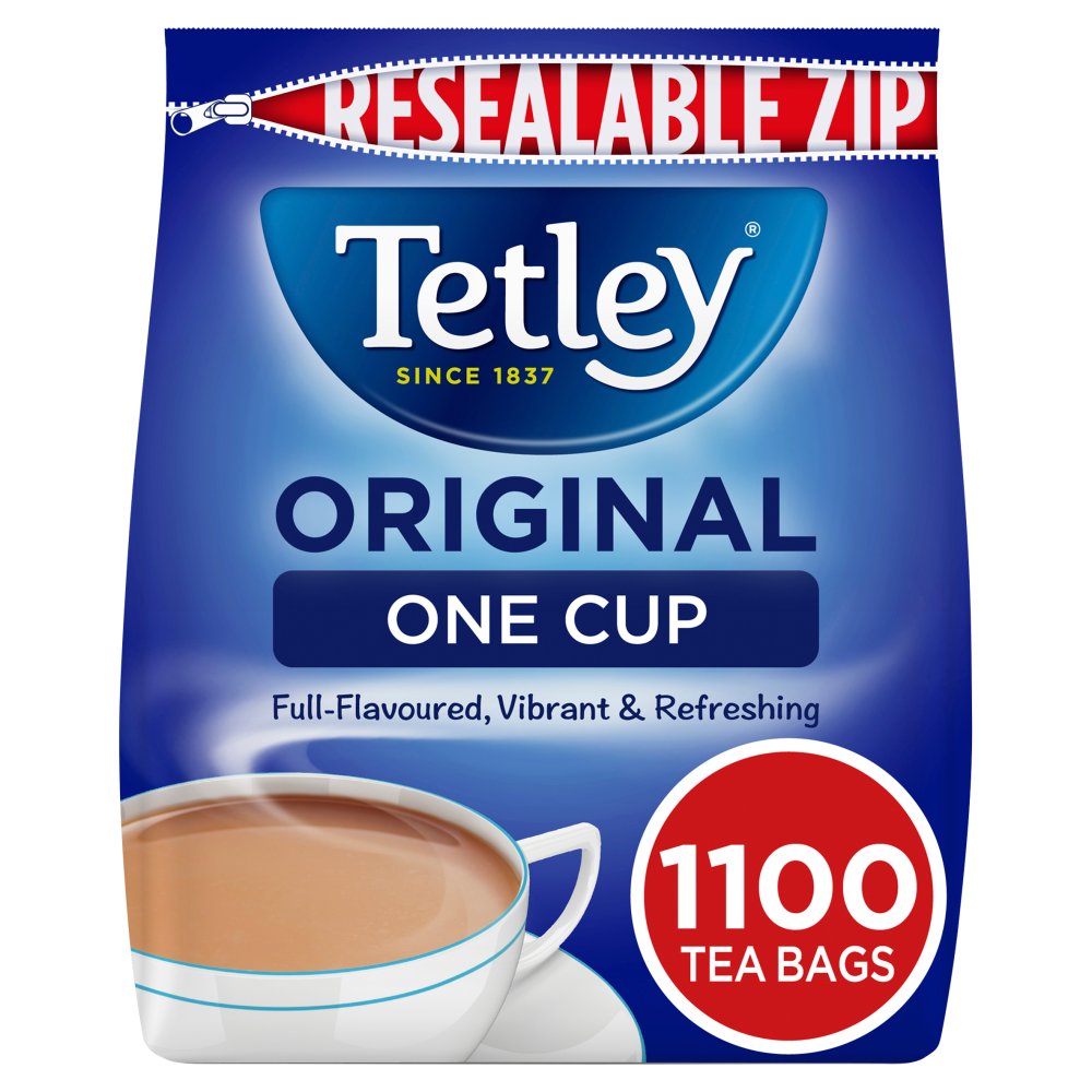 Tetley Tea Bags Original One Cup 2.2kg (1100s × 2)