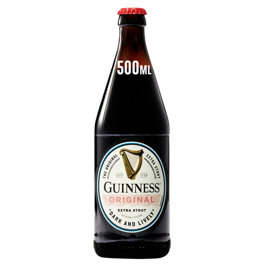 Guinness Original Extra Stout Beer 4.2% vol 500ml (500ml Nrb × 12 × 1)