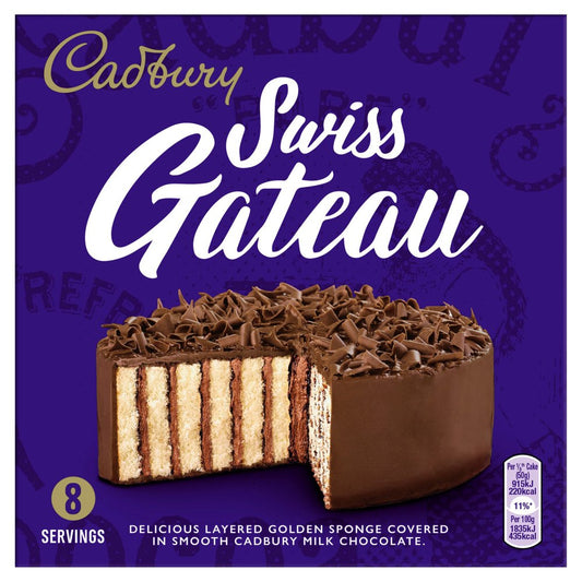 Cadbury Swiss Gateau (Sgl × 12)