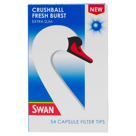 Swan 54 Crushball Fresh Burst Extra Slim Capsule Filter Tips (54Caps × 20 × 1)