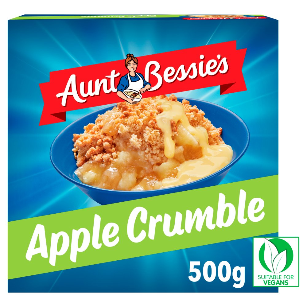 Aunt Bessie's Apple Crumble (500g × 6)