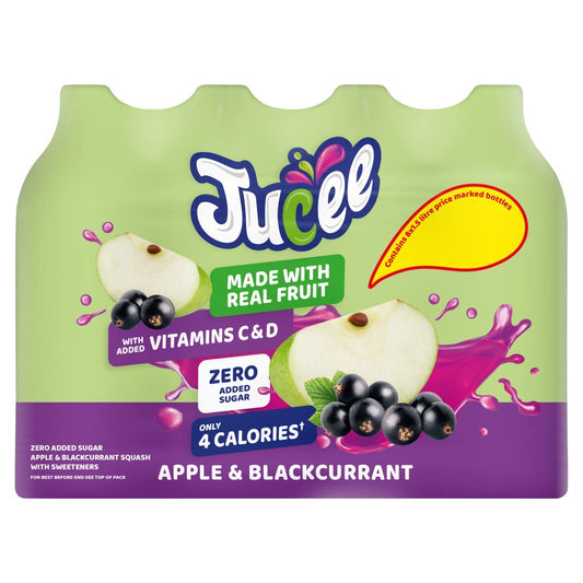 Jucee Apple & Blackcurrant (1.5Ltr × 8 × 1)