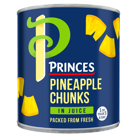 Princes Pineapple Chunks in Juice (432g × 6 × 1)