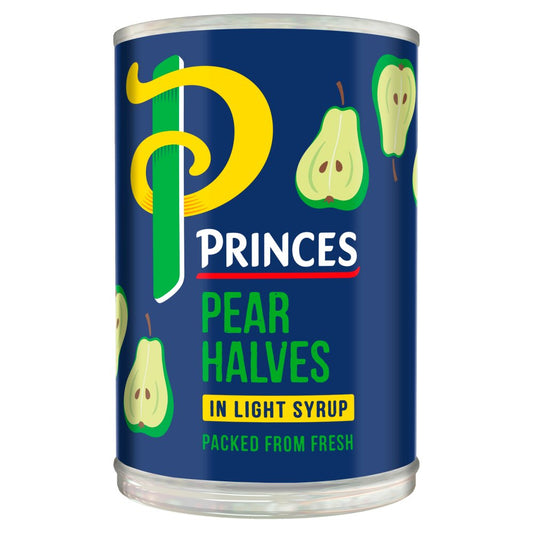 Princes Pear Halves in Light Syrup (410g × 6 × 1)