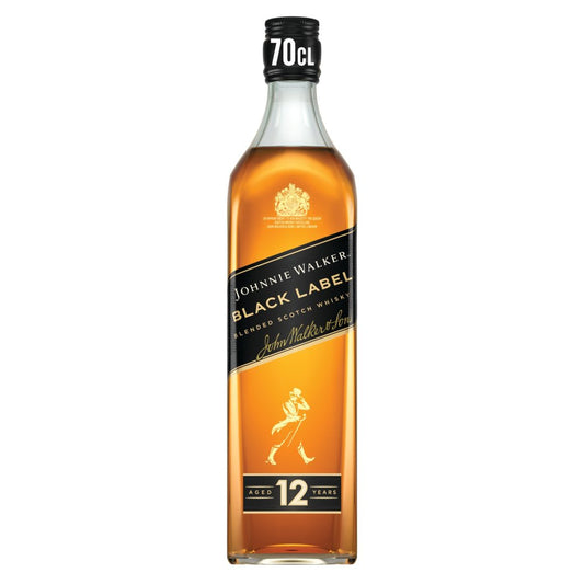 Johnnie Walker Black Label Blended Scotch Whisky 40% Vol 70cl (70Cl × 6)