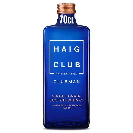 Haig Club Clubman Single Grain Scotch Whisky 40% vol 70cl Bottle (70Cl × 6)