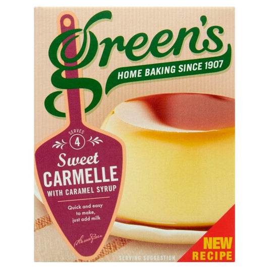 Green's Sweet Carmelle with Caramel Syrup (70g × 6 × 1)