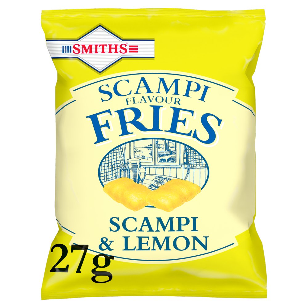 Smiths Fries Scampi & Lemon (Std × 24 × 1)