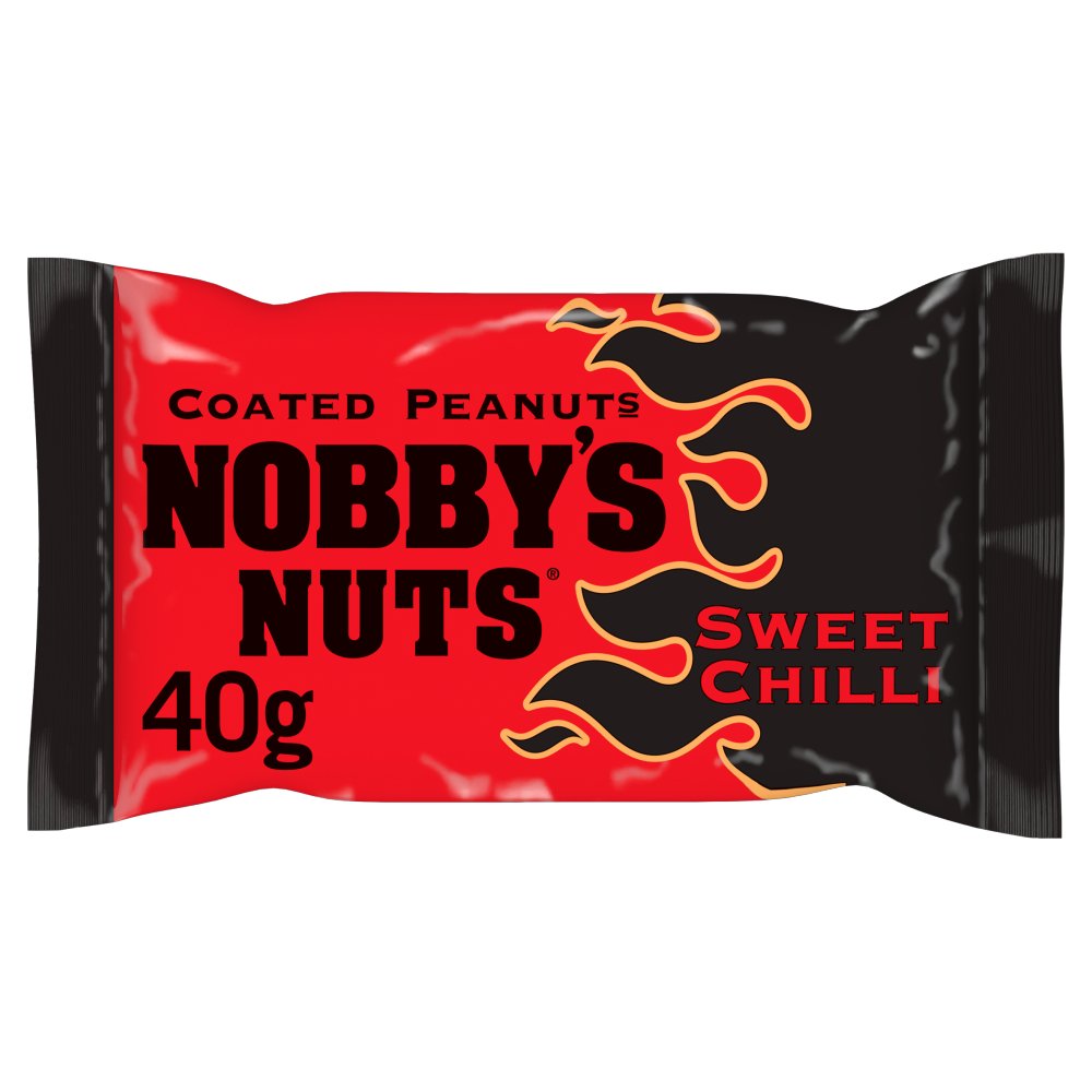 Nobby's Nuts Sweet Chilli Flavour Coated Peanuts (40g × 20 × 5)