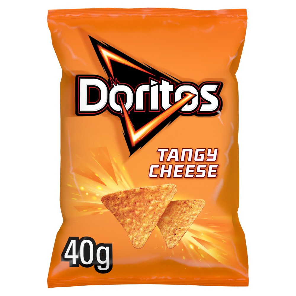 Doritos Tangy Cheese Tortilla Chips Crisps (40g × 32 × 1)