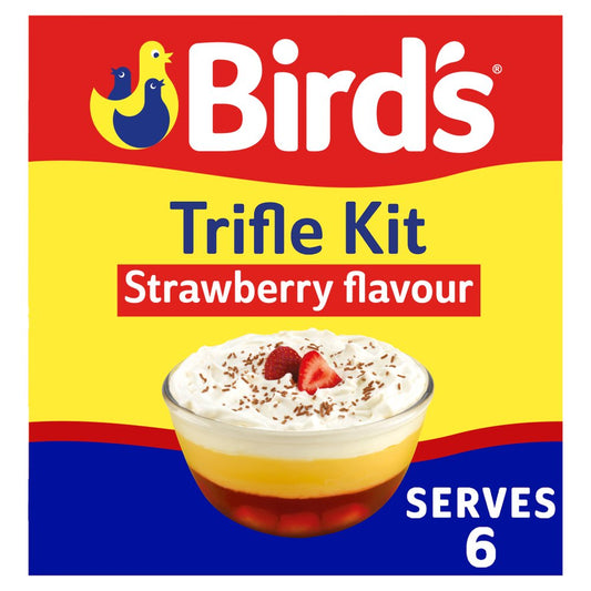 Bird's Strawberry Trifle Dessert Kit (141g × 10 × 1)