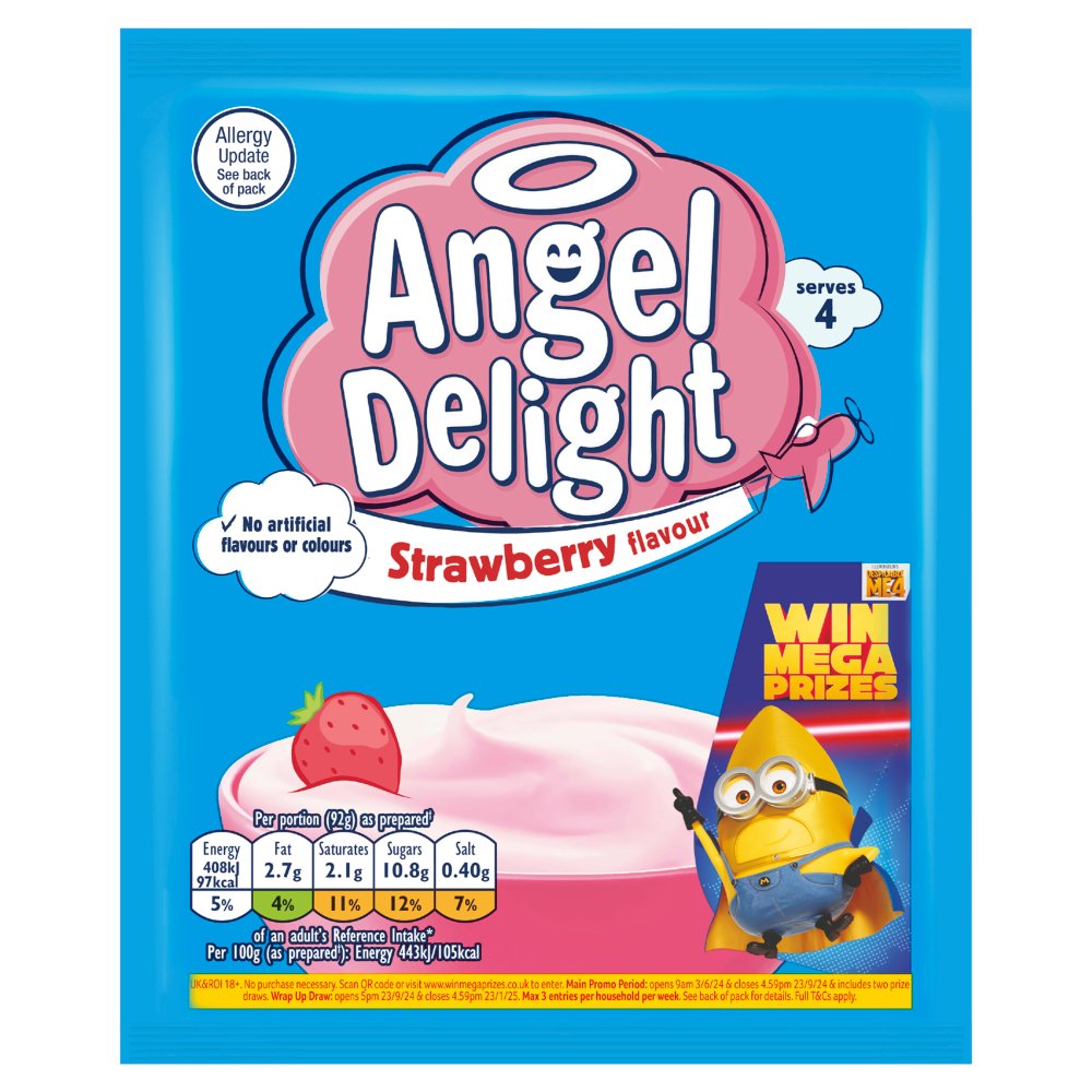 Angel Delight Strawberry Flavour (59g × 21 × 1)