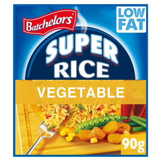 Batchelors Super Rice Golden Vegetable Flavour Packet Rice (90g × 11 × 1)