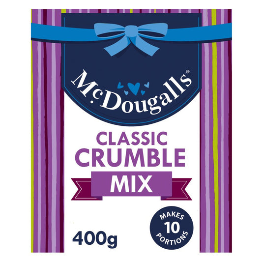 McDougalls Classic Crumble Mix (400g × 5 × 1)