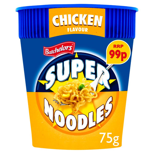 Batchelors Super Noodles Chicken Flavour (75g × 8 × 1)