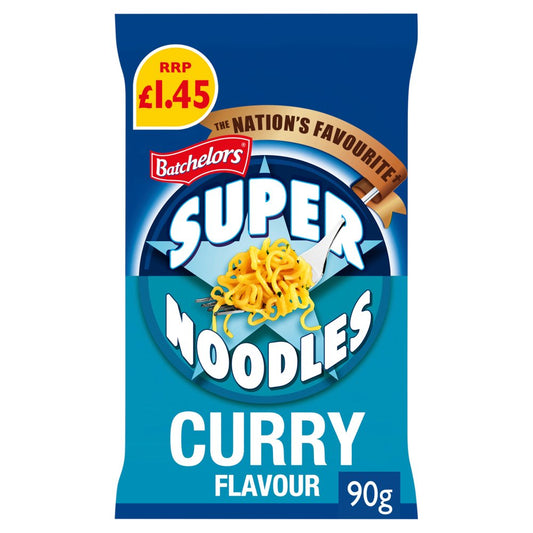 Batchelors Super Noodles Mild Curry Flavour (90g × 8 × 1)