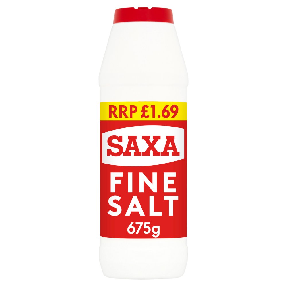 Saxa Salt Fine (675g × 12 × 1)