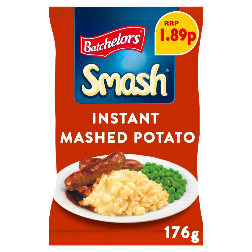 Batchelors Smash The Original Instant Mashed Potato (176g × 6 × 1)