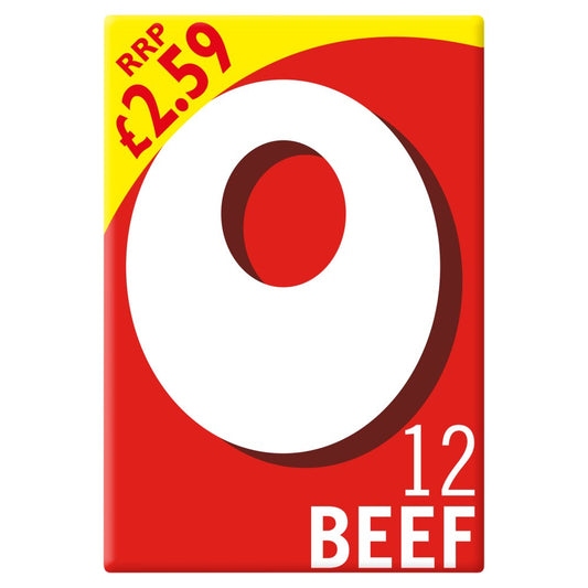 OXO 12 Beef Stock Cubes (12s × 12 × 1)