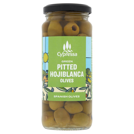 Cypressa Green Pitted Hojiblanca Olives (340g × 6 × 1)