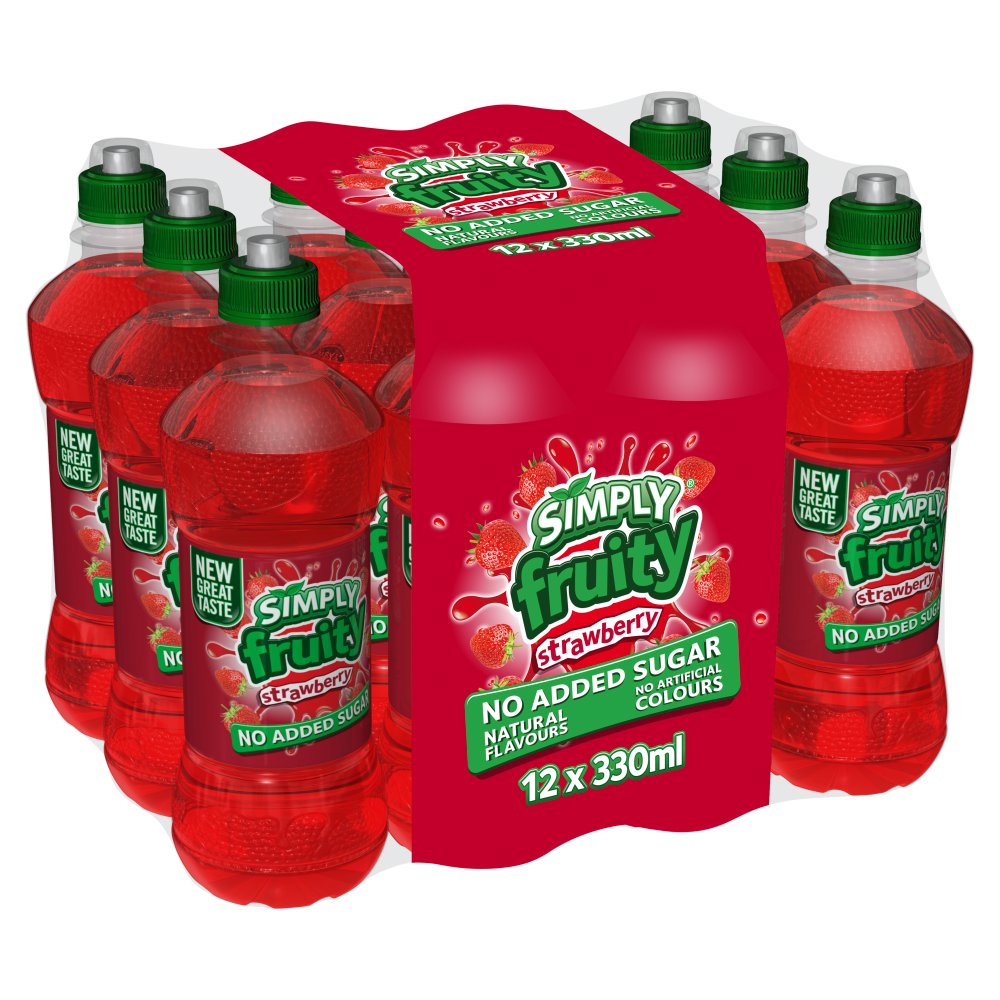 Simply Fruity Strawberry (330ml × 12 × 1)