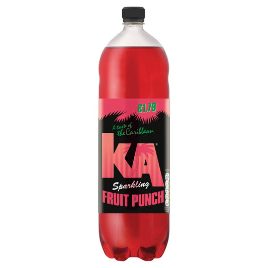 KA Sparkling Fruit Punch 2L Bottle, PMP £1.79 (2Ltr × 6 × 1)