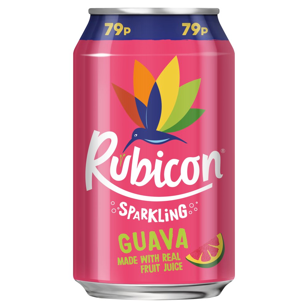 Rubicon Sparkling Guava (330ml × 24 × 1)