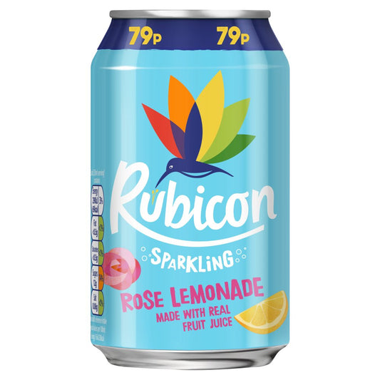 Rubicon Sparkling Rose Lemonade (330ml × 24 × 1)