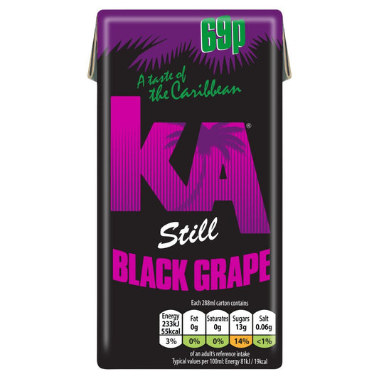 KA Still Black Grape (288ml × 27 × 1)