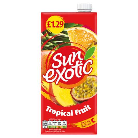 Sun Exotic Tropical Fruit 1 litre (1Ltr × 12 × 1)