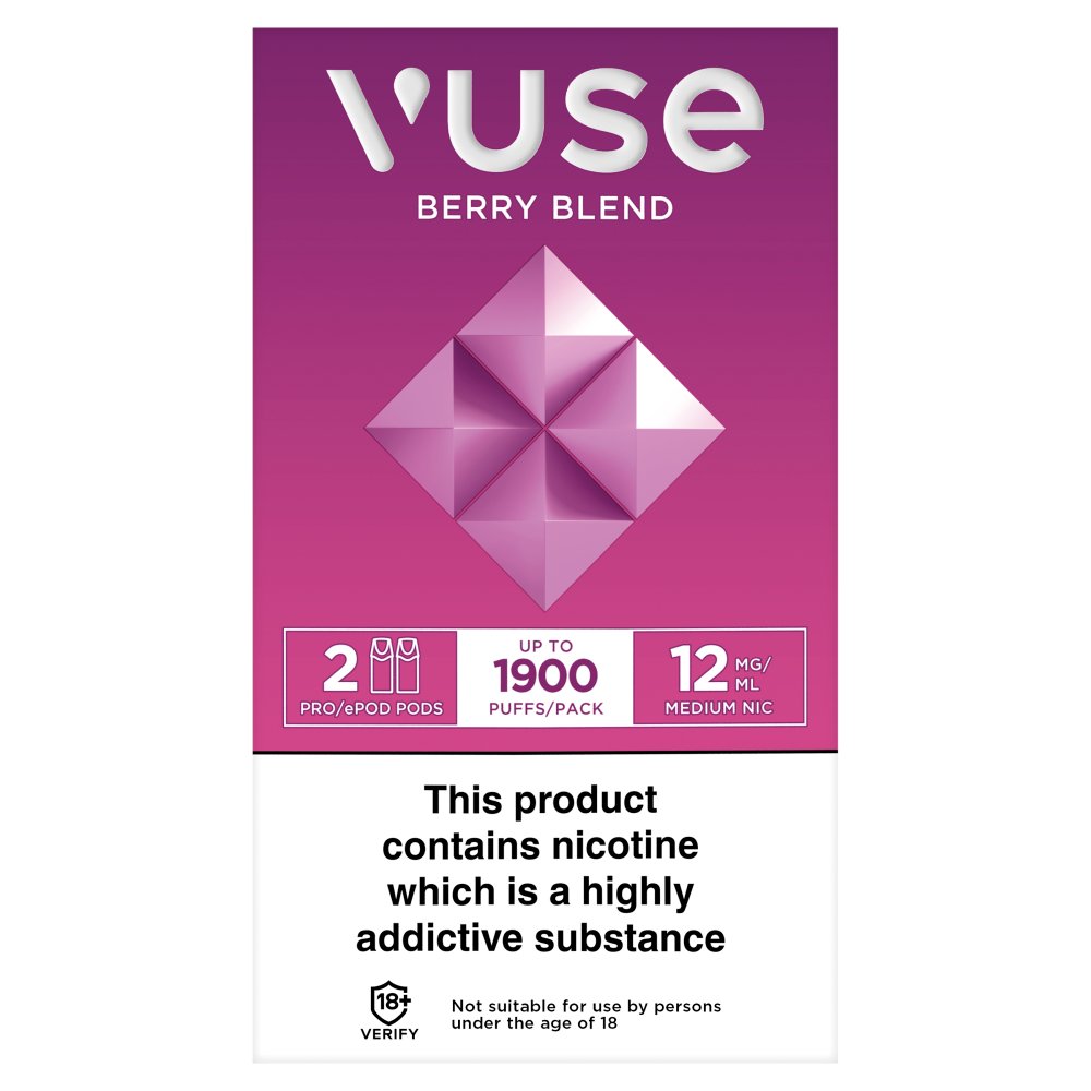 Vuse ePod Pods vPro Berry Blend  UK (12Mg × 5 × 1)