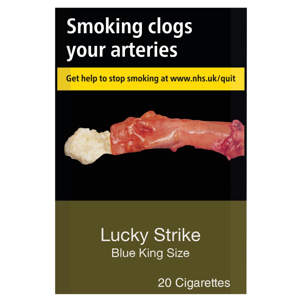 Lucky Strike Blue King Size Cigarettes (20s × 10 × 1)