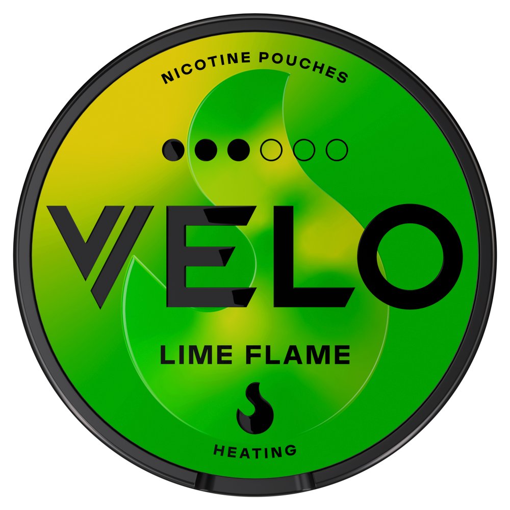 VELO Lime Flame  Nicotine Pouches (20pk × 5 × 1)