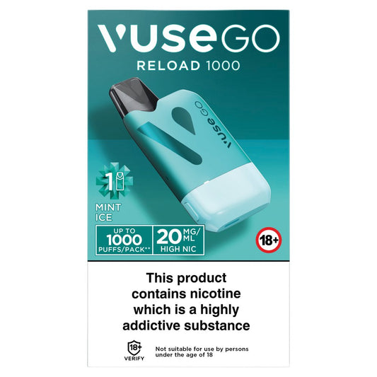 Vuse Go Reload 1000 Mint Ice (2ml × 6 × 1)