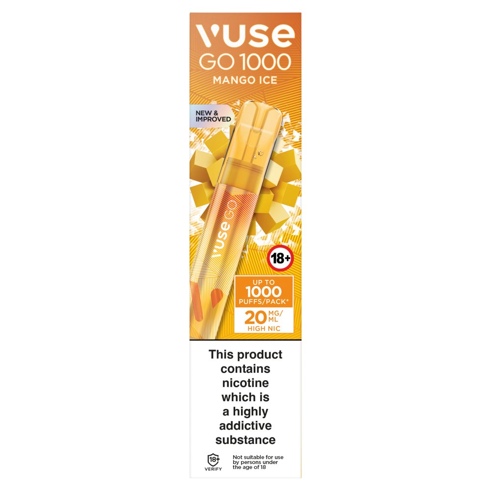 Vuse Go 1000 Mango Ice (M2ml × 10 × 1)