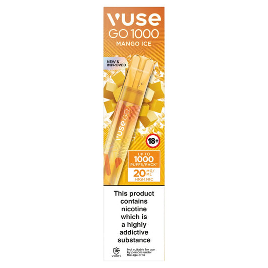 Vuse Go 1000 Mango Ice (M2ml × 10 × 1)