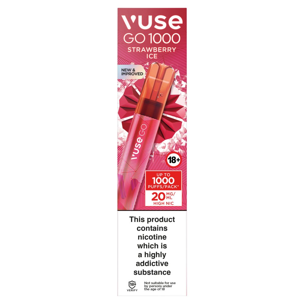 Vuse Go 1000 Strawberry Ice (2ml × 10 × 1)