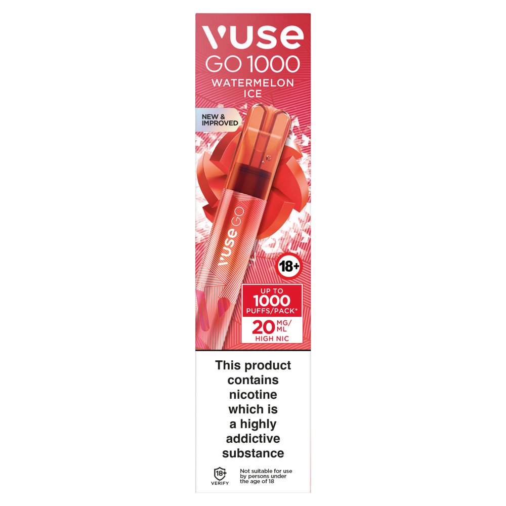 Vuse Go 1000 Watermelon Ice (2ml × 10 × 1)