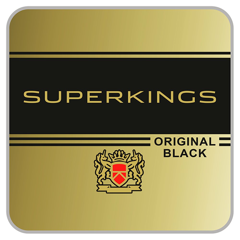 Superkings Original Black 20 (20s × 10 × 1)