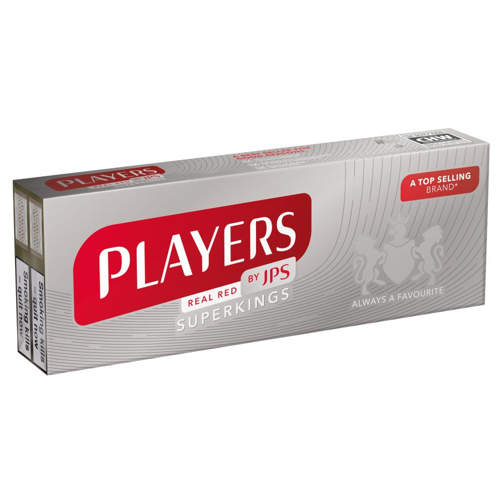 Players JPS Real Red Superking Size (20s × 10 × 1)