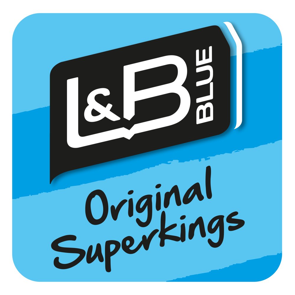 L&B Blue Original Superkings 20 (20s × 10 × 1)