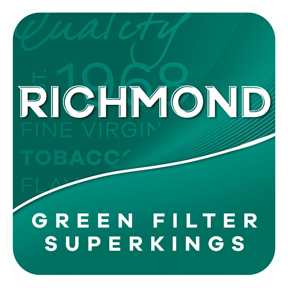 Richmond Green Filter Superkings (20s × 10 × 1)