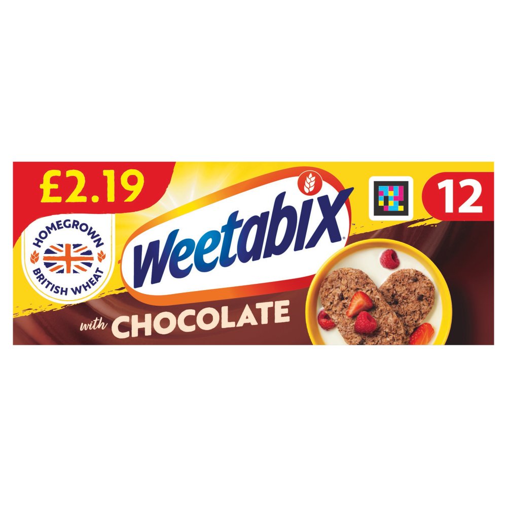 Weetabix Chocolate case PMP £2.19 (12Bisc × 10 × 1)