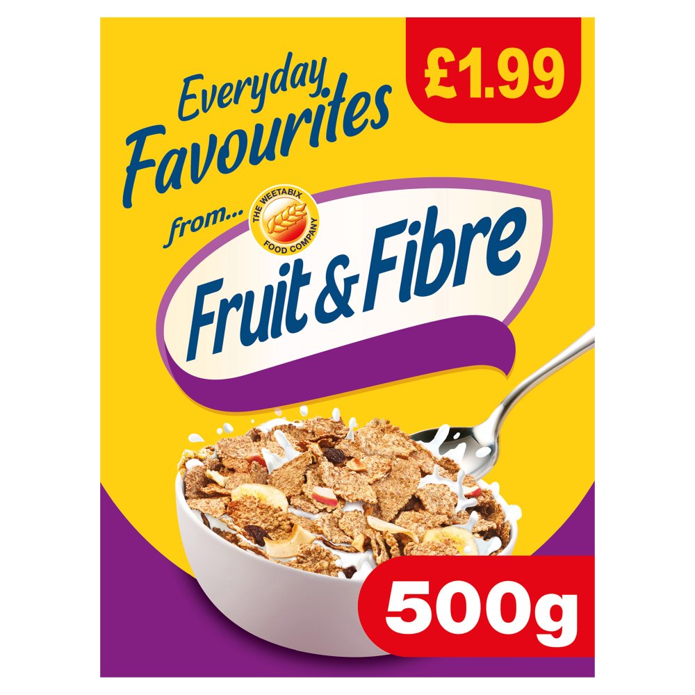 Fruit & Fibre 8x Case PMP £1.99 (500g × 10 × 1)