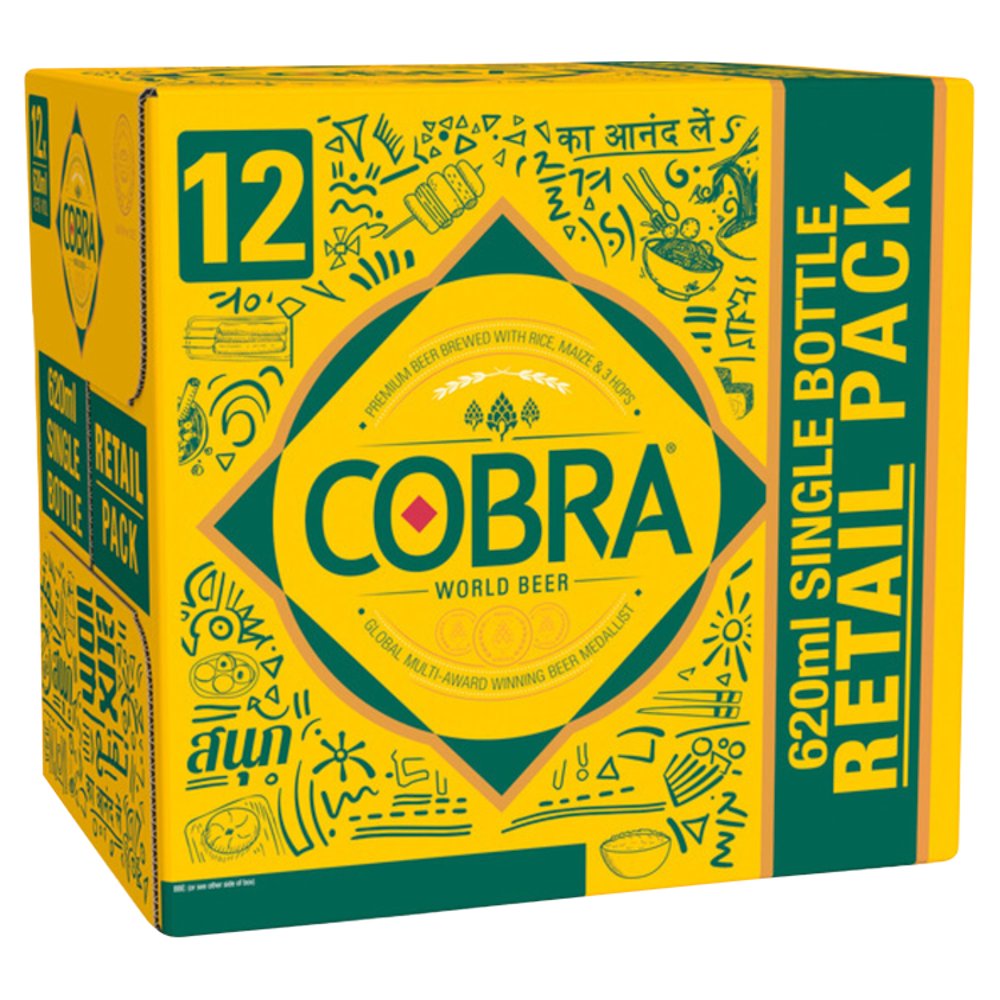 Cobra Premium Beer  (620ml Nrb × 12 × 1)