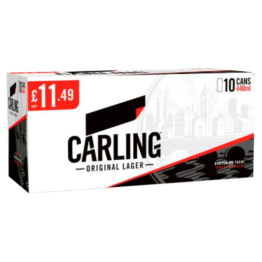 Carling Original Lager Beer Can (440ml × 2 × 1)