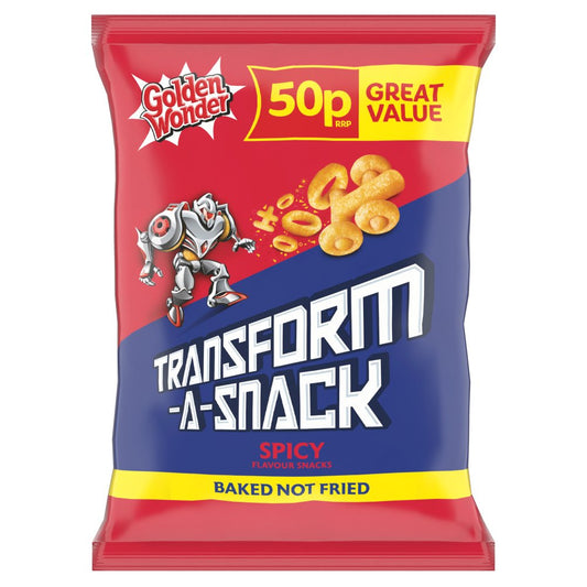 Golden Wonder Transform-A-Snack Spicy Flavour Snacks (27g × 30 × 1)