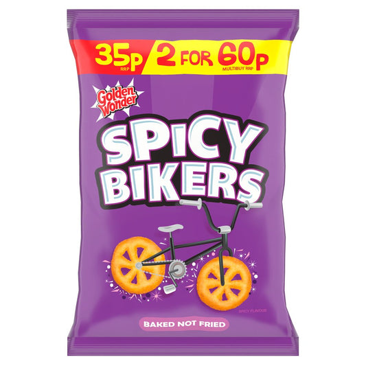 Golden Wonder Spicy Bikers (22g × 36 × 1)