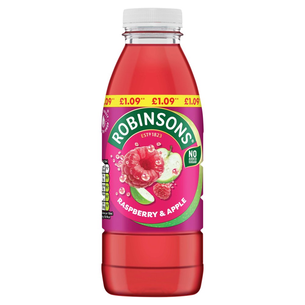 Robinsons Ready to Drink Raspberry & Apple Juice Drink PMP (500ml × 12 × 1)